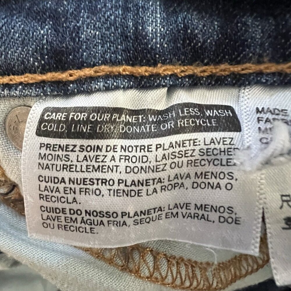 Levi’s 505 Jeans Men’s 40X30 Blue Denim Regular Fit Straight Medium Wash - Picture 10 of 10
